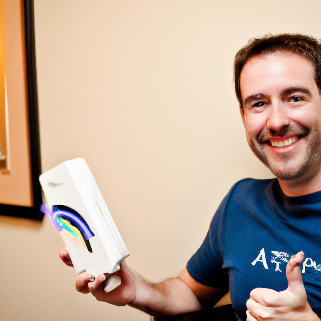 Delighted customer experiencing lightning-fast internet speeds in Augusta, GA.