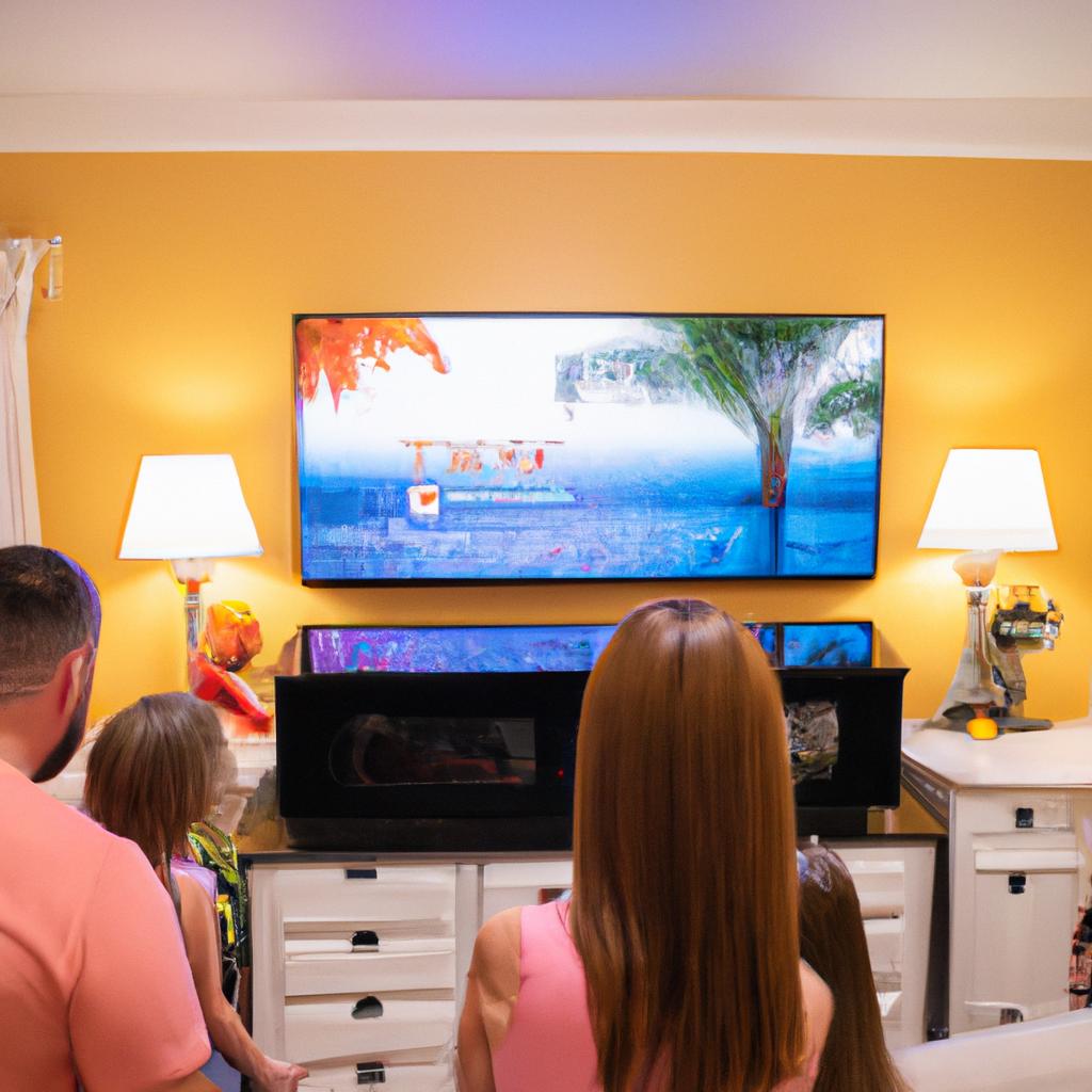 Enjoying quality family time with streaming services in Florida - choosing the right internet provider enhances the entertainment experience.