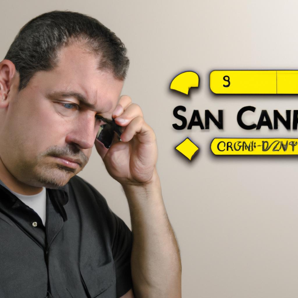 A man searching for the Scana Energy customer service number due to a service interruption.