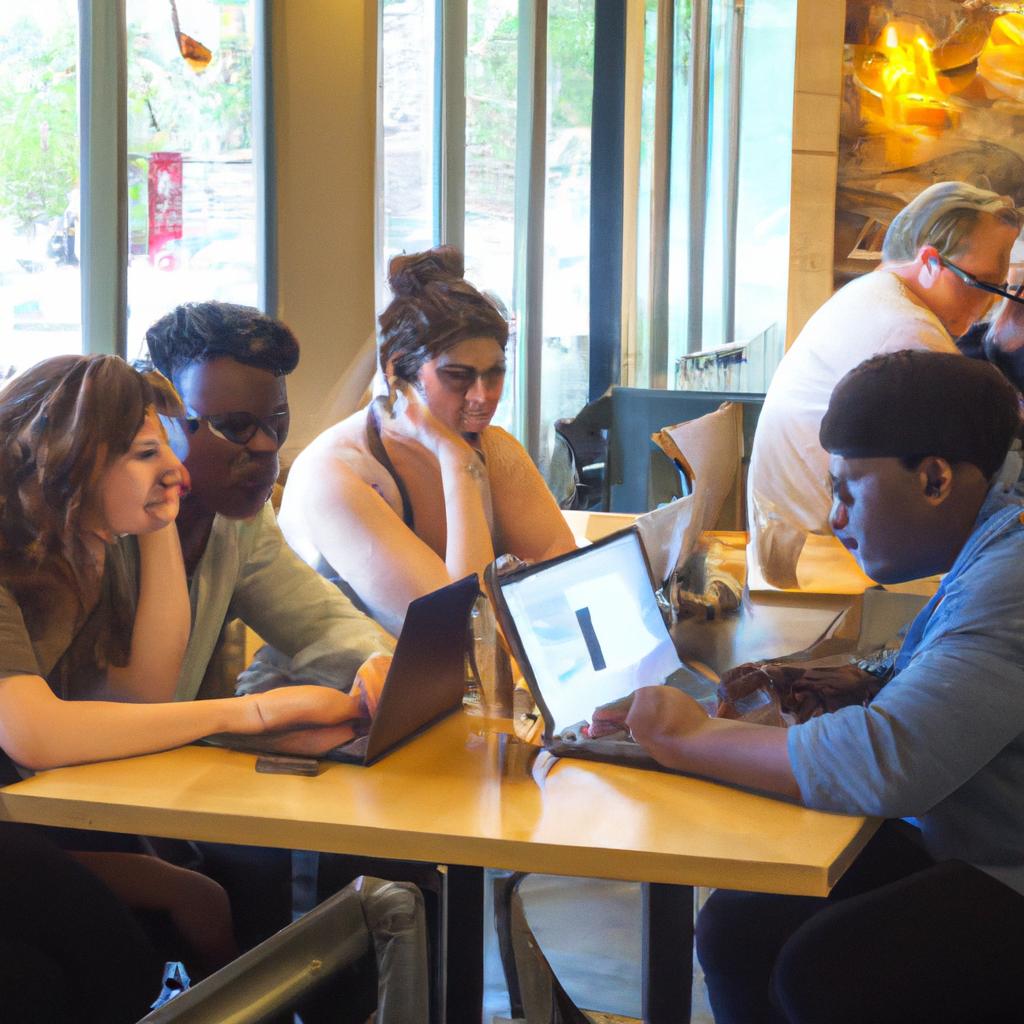 Houston locals enjoy uninterrupted internet connectivity while working or socializing at their favorite coffee shop.