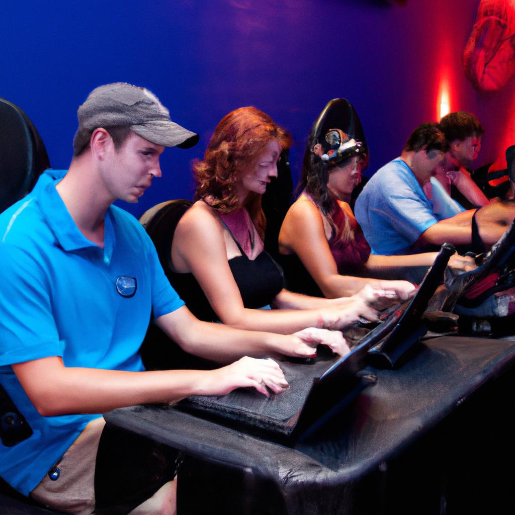Gamers enjoying the seamless online gaming experience with the help of top internet providers in Las Vegas.