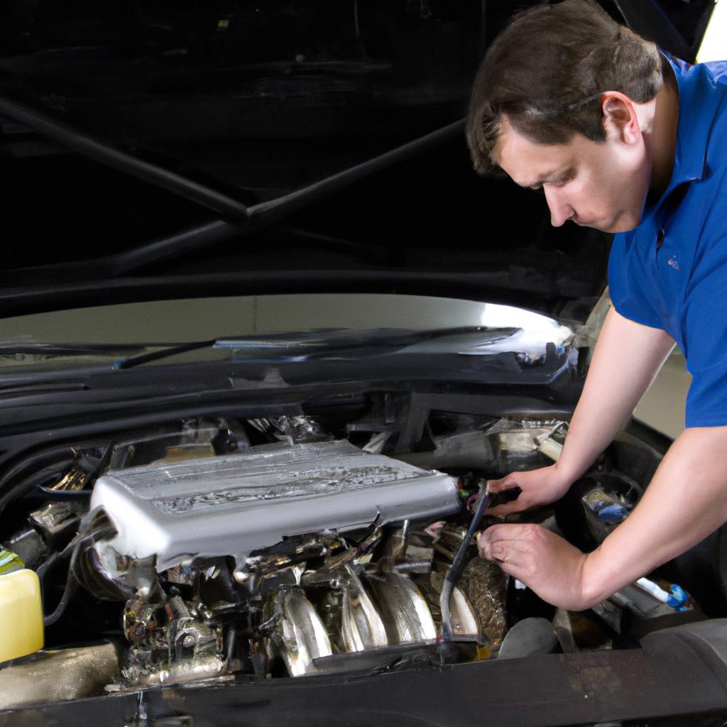 A skilled mechanic ensuring top-notch service for a vehicle protected by the Good Sam Extended Service Plan.