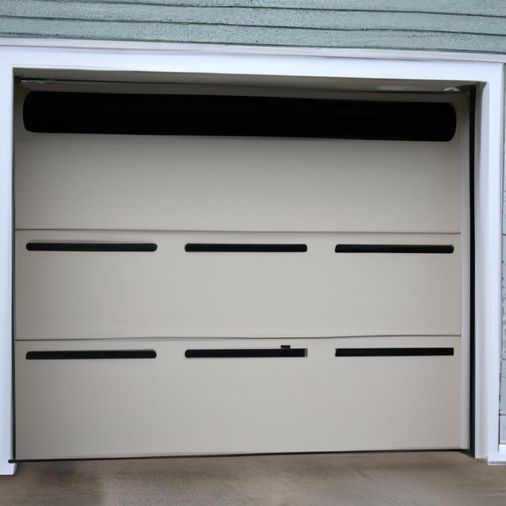 Roll-up service doors provide excellent security and maximize garage space utilization.